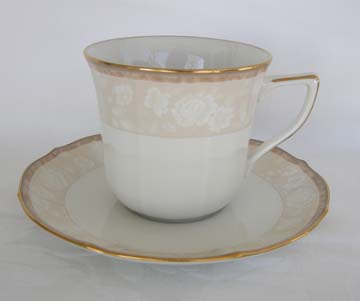 Noritake Ashland  7357 Cup & Saucer