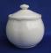Noritake Gourmet White Sugar Bowl & Lid