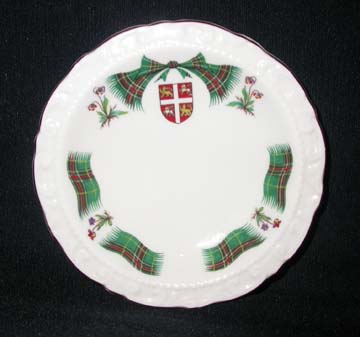 Royal Adderley Newfoundland Tartan Mint Dish