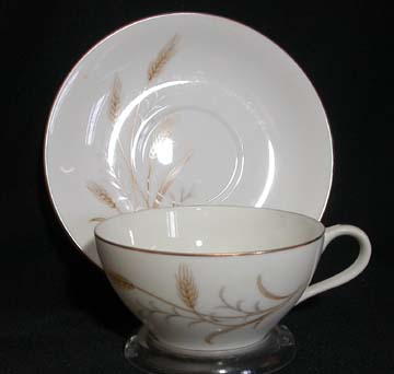 Bles D'or Golden Wheat Cup & Saucer