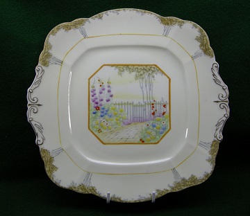 Paragon Garden Gate Plate - Cake Plate