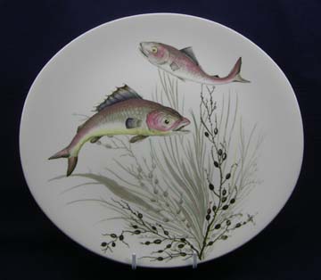 Johnson Brothers Fish  Plate - Design # 3
