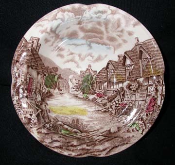 Johnson Brothers Olde English Countryside - Brown/Multicolor Bowl - Cereal/Soup