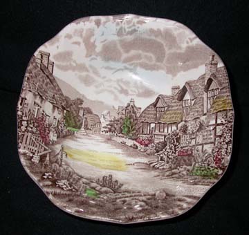 Johnson Brothers Olde English Countryside - Brown/Multicolor Bowl - Cereal/Soup