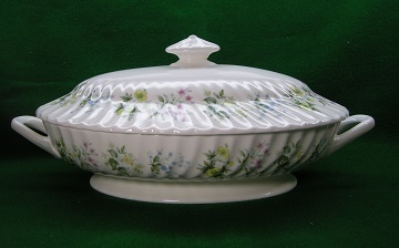 Minton Spring Valley Vegetable Bowl - Covered