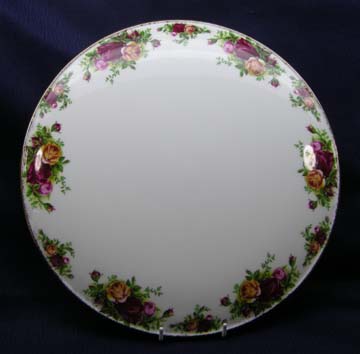 Royal Albert Old Country Roses - Made In England Cake Plate Without Handles