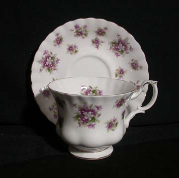 Royal Albert Sweet Violets Cup & Saucer