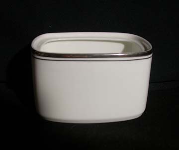 Royal Doulton Platinum Concord H5048 Sugar Bowl & Lid - No Lid