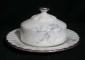 Royal Albert Brides Choice Butter Dish - Covered - Round Base