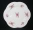 Shelley Rose Spray - Pink Edge Plate - Bread & Butter