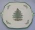 Spode Christmas Tree Plate - Cake/Handled