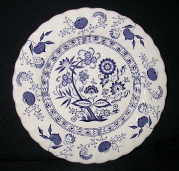 Johnson Brothers Blue Nordic Plate - Dinner