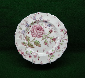 Johnson Brothers Rose Chintz - Pink Plate - Bread & Butter