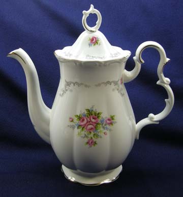 Royal Albert Tranquility Coffee Pot & Lid - Large