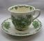 Mason's Fruit Basket - Green Cup & Saucer