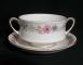 Paragon Belinda Cream Soup & Saucer Set - Footed