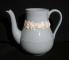 Wedgwood Cream Color On Lavender - Shell Edge Coffee Pot & Lid - Small - Coffee Pot Only