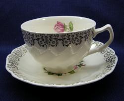 Johnson Brothers [Sovereign Potters] June Roses Cup & Saucer