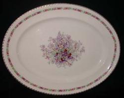Johnson Brothers Queens Bouquet Platter