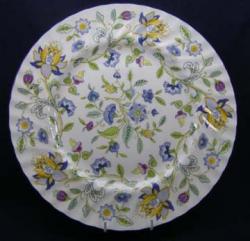 Minton Haddon Hall Blue  S782 Plate - Dinner
