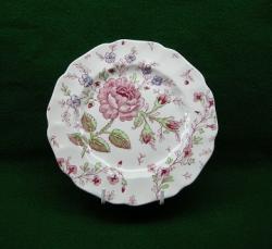 Johnson Brothers Rose Chintz - Pink Plate - Bread & Butter