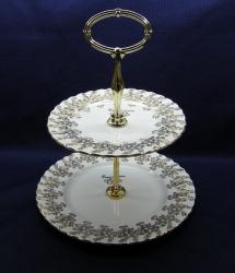 Royal Albert 50th Anniversary  Plate - Serving/2 Tiered