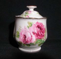 Royal Albert American Beauty Jam/Jelly & Lid