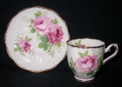 Royal Albert American Beauty Cup & Saucer - Demitasse