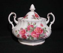 Royal Albert Centennial Rose Sugar Bowl & Lid
