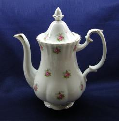 Royal Albert Forget Me Not Rose Coffee Pot & Lid - Large