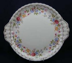Royal Albert Jubilee Rose Plate - Cake/Handled