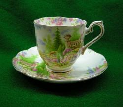 Royal Albert Kentish Rockery Cup & Saucer - Demitasse