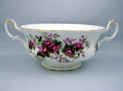 Royal Albert Lavender Rose - Made In England Cream Soup Bowl Only - Footed