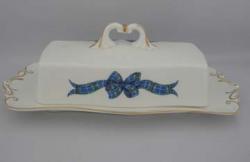 Royal Albert Nova Scotia Tartan Oblong Butter Dish