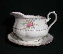 Royal Albert Petit Point Gravy Boat & Underplate