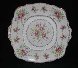 Royal Albert Petit Point Plate - Cake/Handled