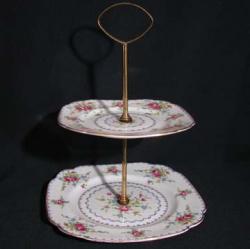 Royal Albert Petit Point Plate - Serving/2 Tiered