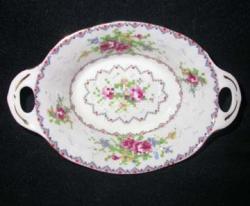 Royal Albert Petit Point Sweet Dish - Two Handles