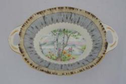 Royal Albert Silver Birch Sweet Dish - Handles