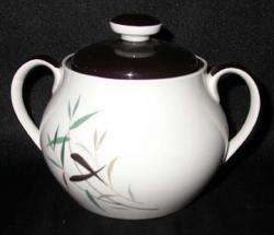 Royal Doulton Bamboo Sugar Bowl & Lid
