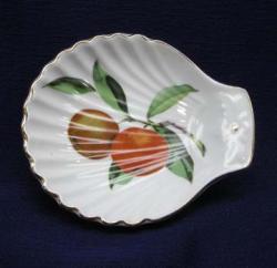 Royal Worcester Evesham Scallop Shaped Sweet Dish