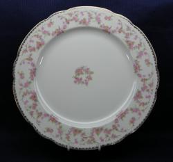 Schumann - Bavaria - Germany Original Bridal Rose Plate - Dinner