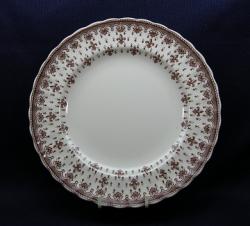 Spode Fleur De Lis - Brown Plate - Lunch