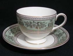 Wedgwood Columbia - Sage Green - R4409 Cup & Saucer