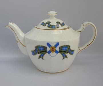 Adderley Nova Scotia Tartan Tea Pot & Lid - Mini