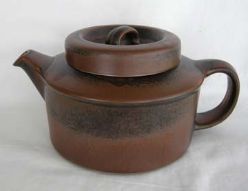 Arabia Of Finland Ruska Tea Pot & Lid - Large