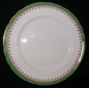 Aynsley Durham - Green Plate - Dinner