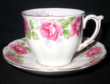 Bell China Lady Alexander Rose Cup & Saucer