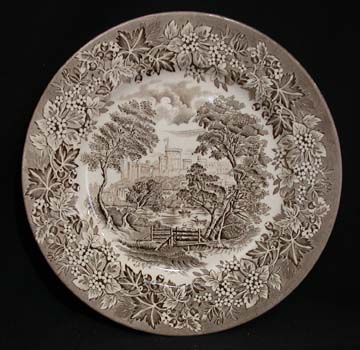 English Ironstone Tableware Ltd. Castles Plate