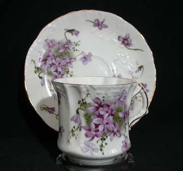 Hammersley Victorian Violets Cup & Saucer